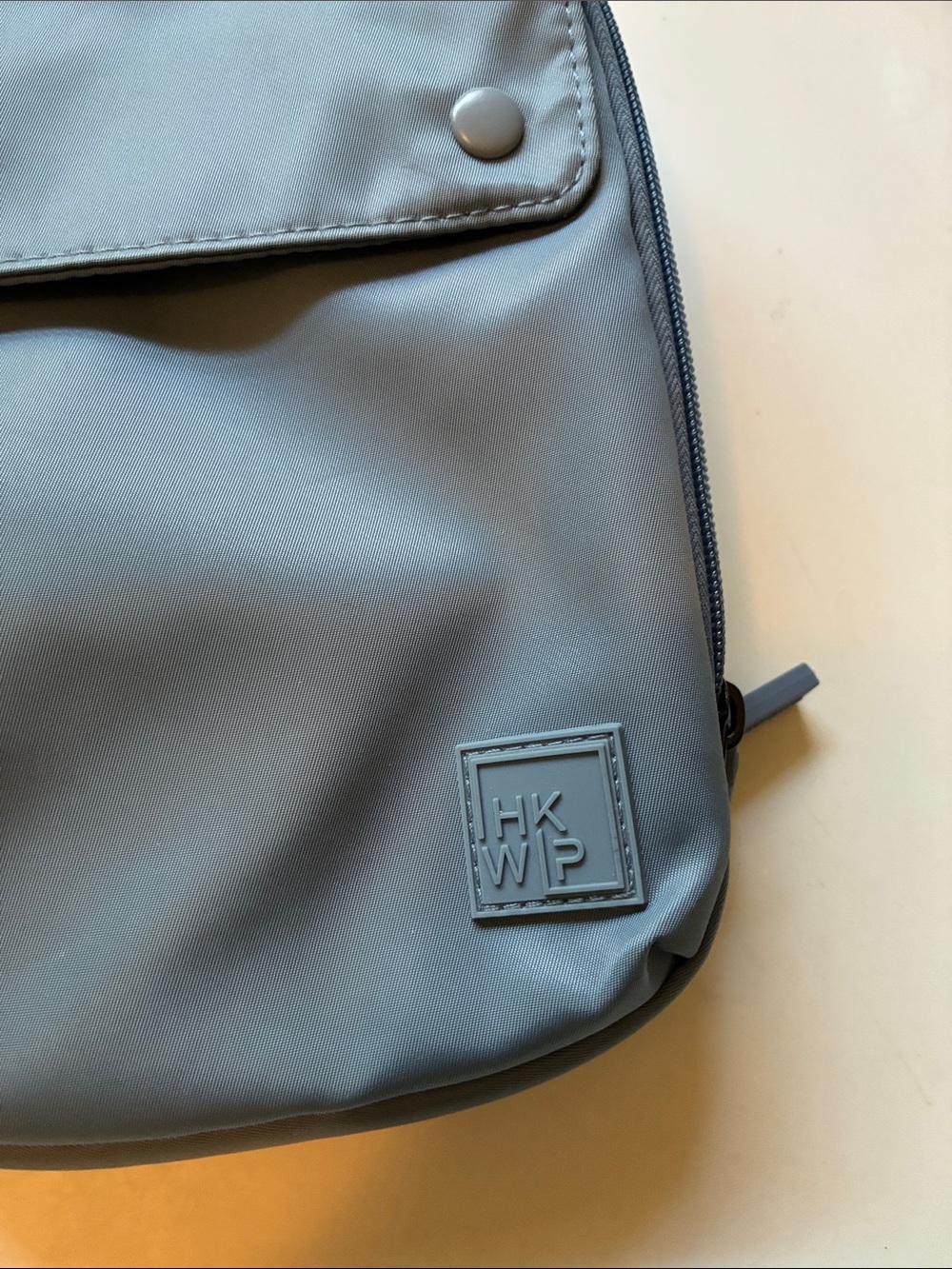 Ihkwip Sling/ Crossbody Bag - Blue with Patterned Strap - Picture 2 of 10